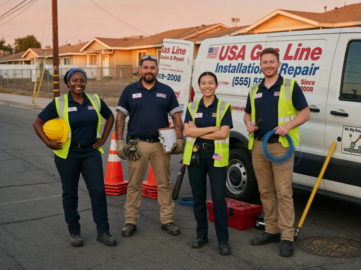 Gas Line Installation company in Sparta, IL